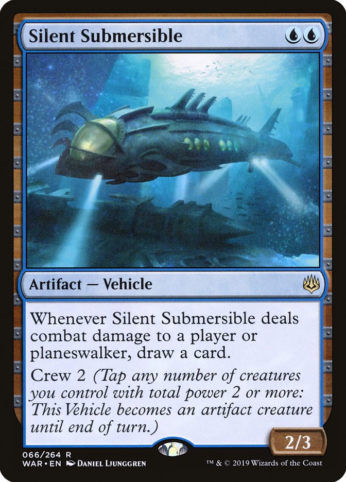 Silent Submersible [War of the Spark] - Magic: The Gathering - Card Brawlers | Quebec | Canada |