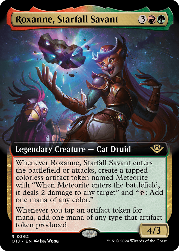 Roxanne, Starfall Savant (Extended Art) [Outlaws of Thunder Junction] - Magic: The Gathering - Card Brawlers | Quebec | Canada |