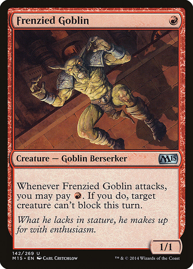 Frenzied Goblin [Magic 2015] - Magic: The Gathering - Card Brawlers | Quebec | Canada |