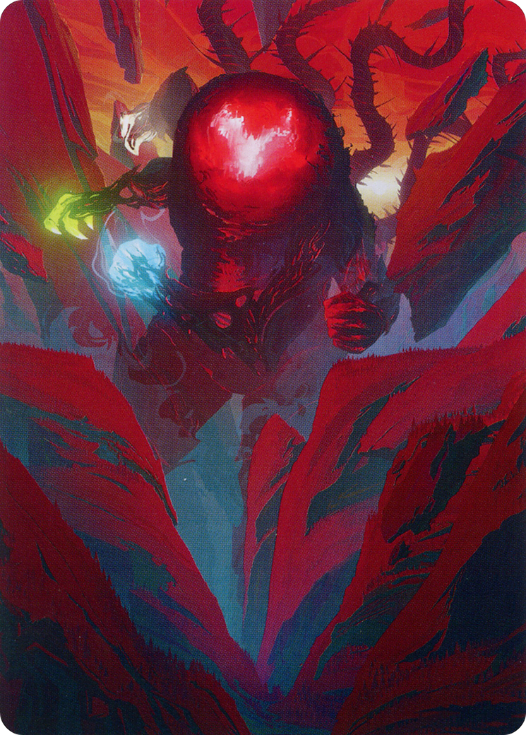 Omnath, Locus of All Art Card (62) [March of the Machine Art Series] - Magic: The Gathering - Card Brawlers | Quebec | Canada |