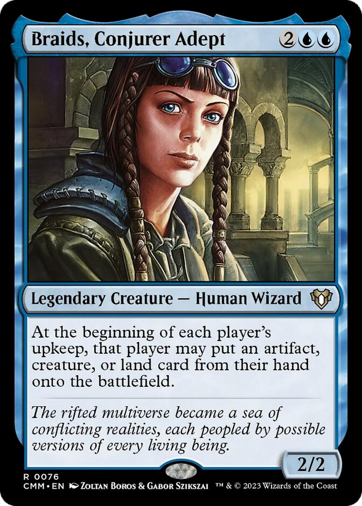 Braids, Conjurer Adept [Commander Masters] - Magic: The Gathering - Card Brawlers | Quebec | Canada |