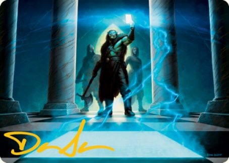Sudden Insight Art Card (Gold-Stamped Signature) [Dungeons & Dragons: Adventures in the Forgotten Realms Art Series] - Magic: The Gathering - Card Brawlers | Quebec | Canada |