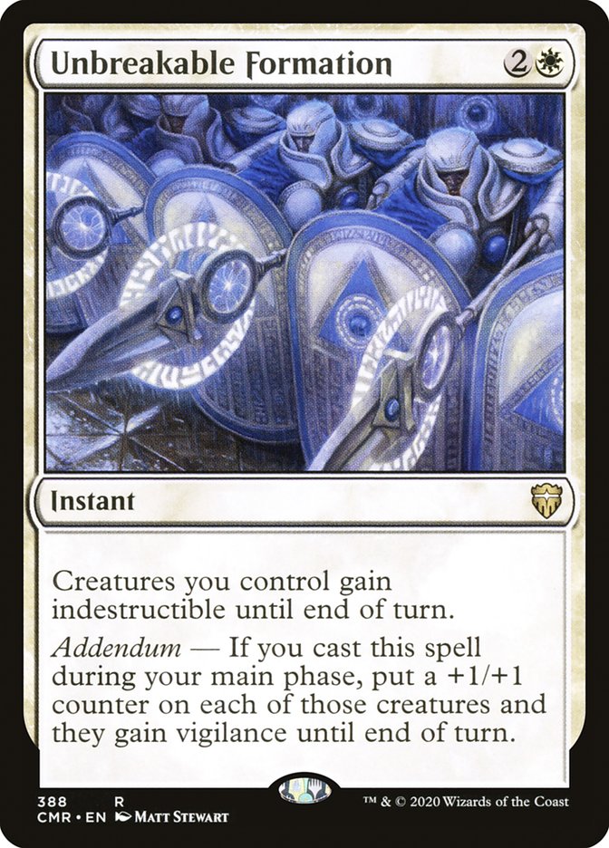 Unbreakable Formation [Commander Legends] - Magic: The Gathering - Card Brawlers | Quebec | Canada |