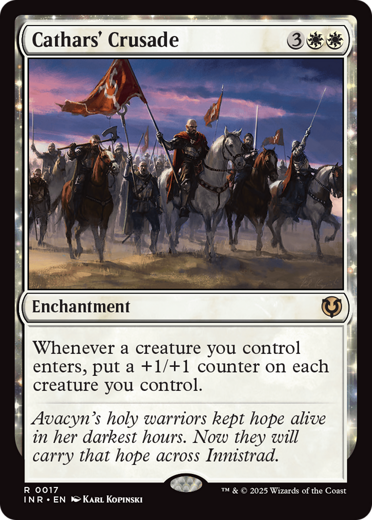 Cathars' Crusade [Innistrad Remastered] - Magic: The Gathering - Card Brawlers | Quebec | Canada |