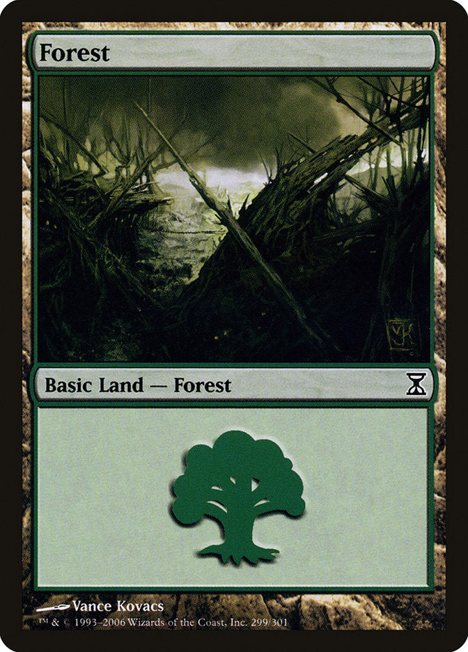 Forest (299) [Time Spiral] - Magic: The Gathering - Card Brawlers | Quebec | Canada |