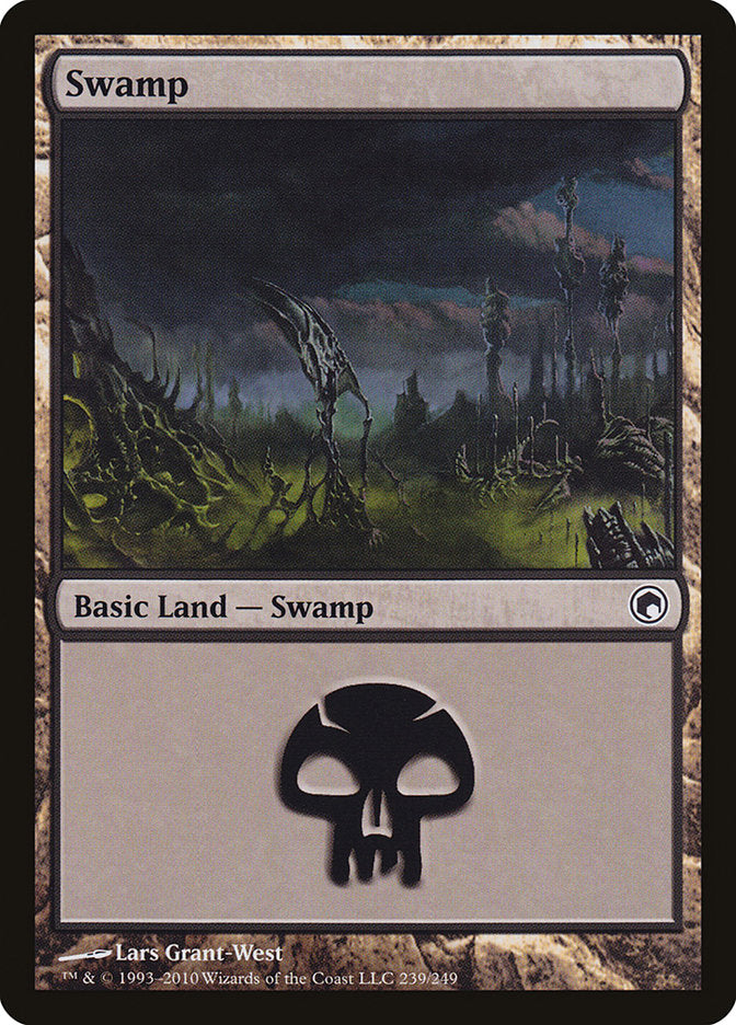 Swamp (239) [Scars of Mirrodin] - Magic: The Gathering - Card Brawlers | Quebec | Canada |
