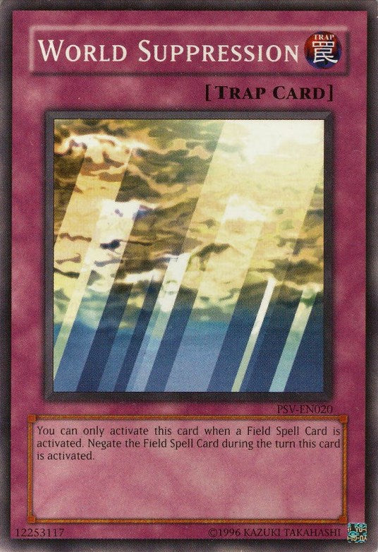 World Suppression [PSV-EN020] Common - Yu-Gi-Oh! - Card Brawlers | Quebec | Canada |