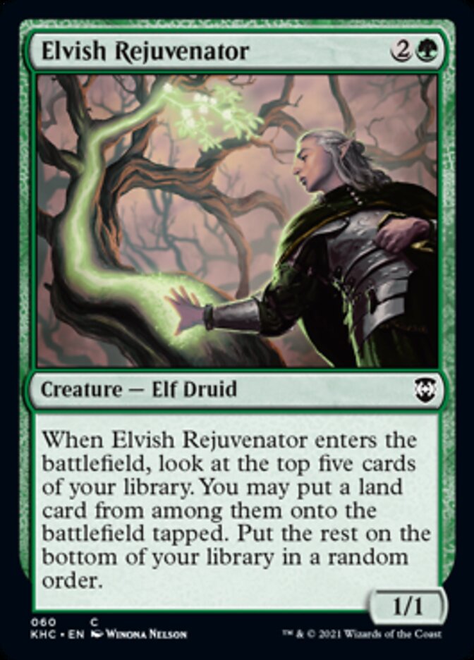 Elvish Rejuvenator [Kaldheim Commander] - Magic: The Gathering - Card Brawlers | Quebec | Canada |