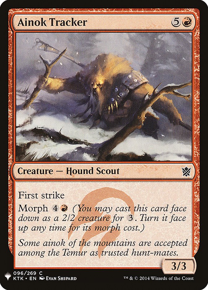 Ainok Tracker [Mystery Booster] - Magic: The Gathering - Card Brawlers | Quebec | Canada |