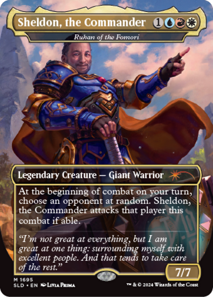 Ruhan of the Fomori - Sheldon, the Commander [Secret Lair: Sheldon's Spellbook] - Magic: The Gathering - Card Brawlers | Quebec | Canada |