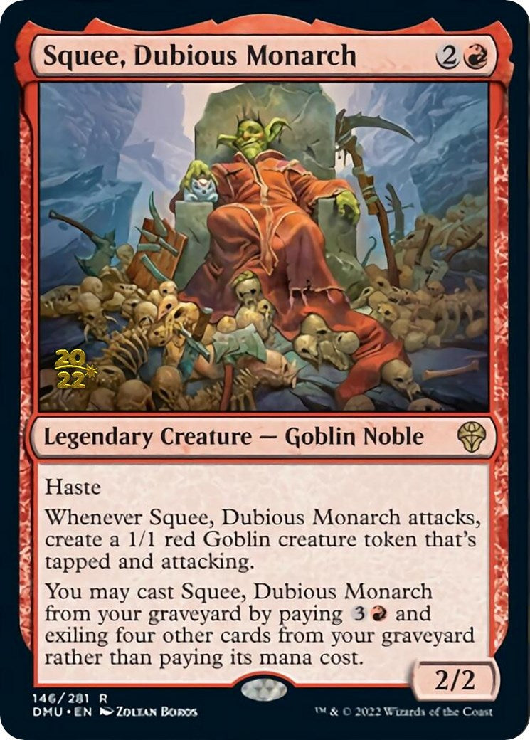 Squee, Dubious Monarch [Dominaria United Prerelease Promos] - Magic: The Gathering - Card Brawlers | Quebec | Canada |
