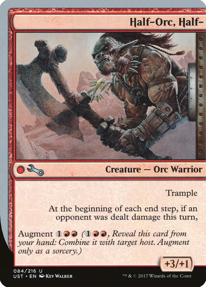 Half-Orc, Half- [Unstable] - Magic: The Gathering - Card Brawlers | Quebec | Canada |