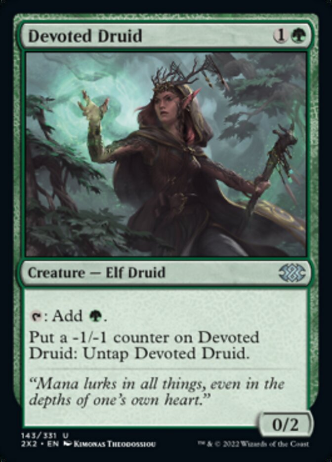 Devoted Druid [Double Masters 2022] - Magic: The Gathering - Card Brawlers | Quebec | Canada |
