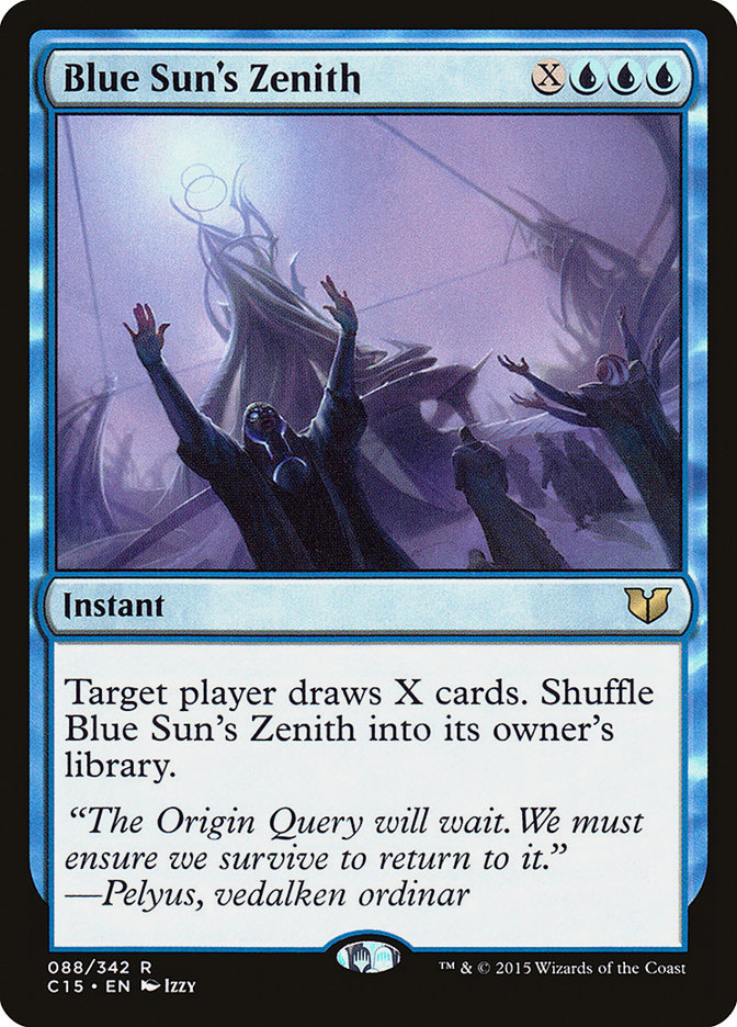 Blue Sun's Zenith [Commander 2015] - Magic: The Gathering - Card Brawlers | Quebec | Canada |