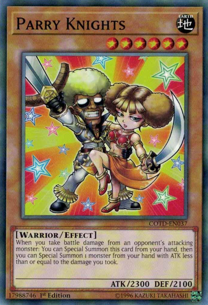 Parry Knights [Code du duelliste] [COTD-EN037] 