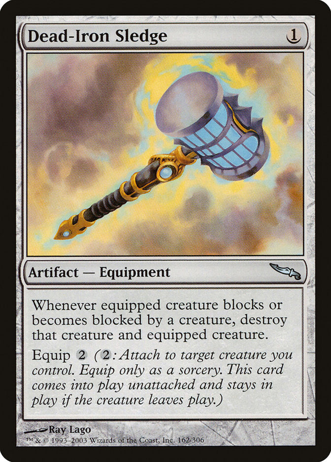 Dead-Iron Sledge [Mirrodin] - Magic: The Gathering - Card Brawlers | Quebec | Canada |