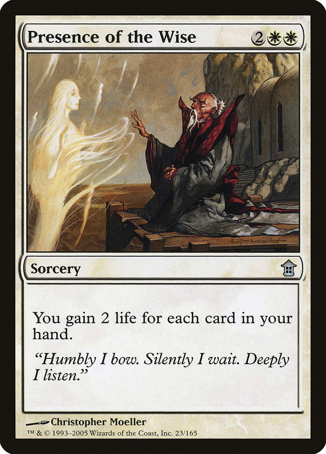 Presence of the Wise [Saviors of Kamigawa] - Magic: The Gathering - Card Brawlers | Quebec | Canada |
