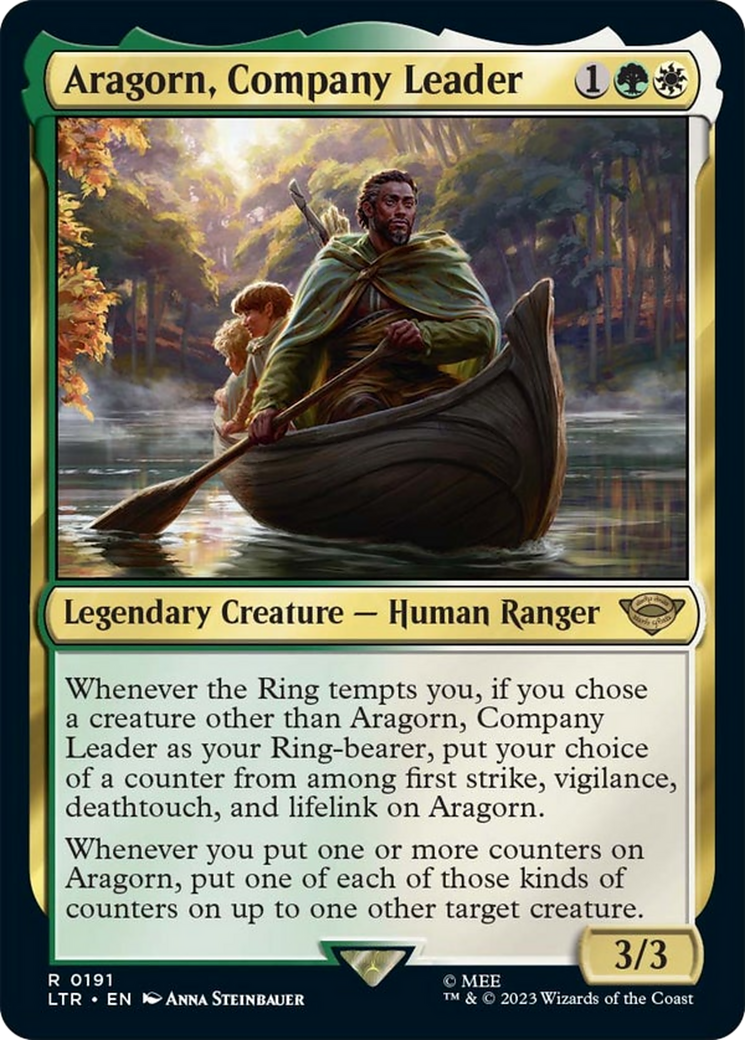 Aragorn, Company Leader [The Lord of the Rings: Tales of Middle-Earth] - Magic: The Gathering - Card Brawlers | Quebec | Canada |