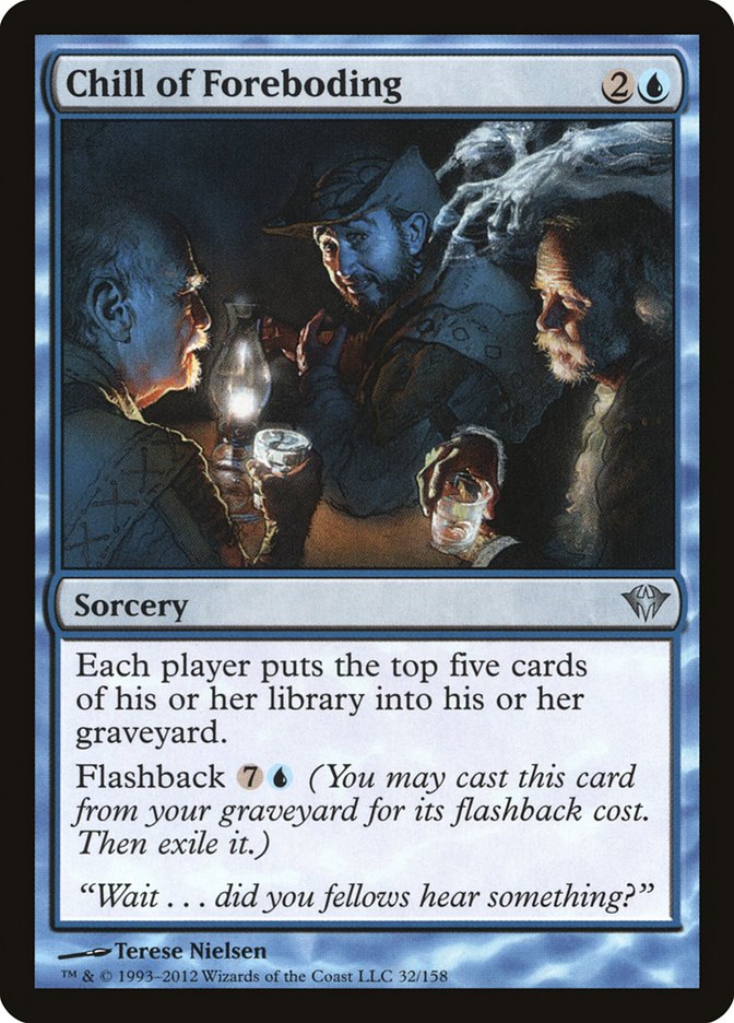 Chill of Foreboding [Dark Ascension] - Magic: The Gathering - Card Brawlers | Quebec | Canada |