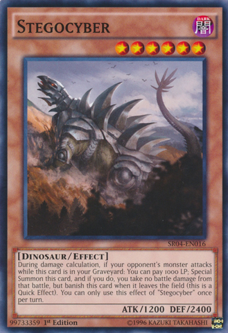 Stegocyber [SR04-EN016] Common - Yu-Gi-Oh! - Card Brawlers | Quebec | Canada |