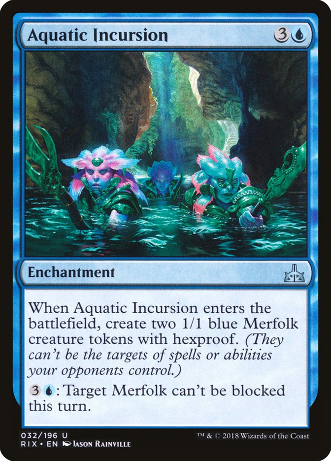 Aquatic Incursion [Rivals of Ixalan] - Magic: The Gathering - Card Brawlers | Quebec | Canada |