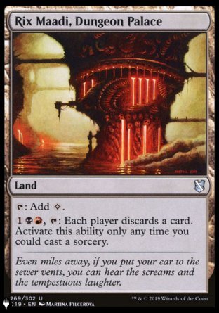 Rix Maadi, Dungeon Palace [The List] - Magic: The Gathering - Card Brawlers | Quebec | Canada |
