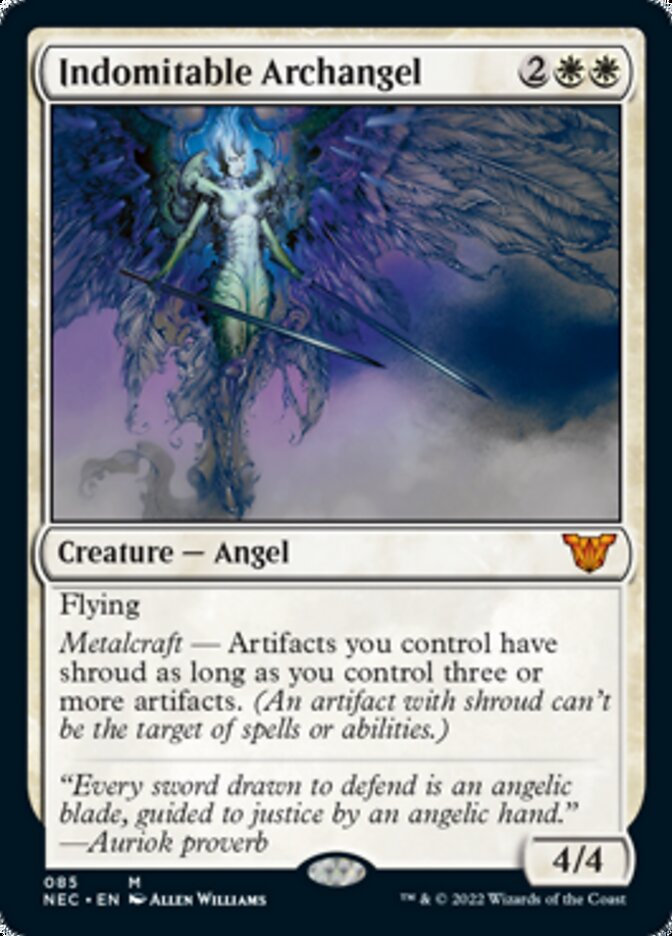 Indomitable Archangel [Kamigawa: Neon Dynasty Commander] - Magic: The Gathering - Card Brawlers | Quebec | Canada |