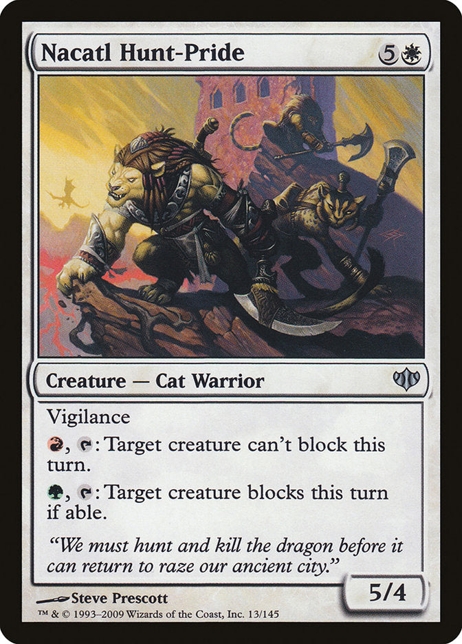 Nacatl Hunt-Pride [Conflux] - Magic: The Gathering - Card Brawlers | Quebec | Canada |