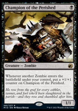 Champion of the Perished (Promo Pack) [Innistrad: Midnight Hunt Promos] - Magic: The Gathering - Card Brawlers | Quebec | Canada |