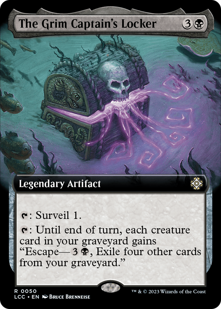 The Grim Captain's Locker (Extended Art) [The Lost Caverns of Ixalan Commander] - Magic: The Gathering - Card Brawlers | Quebec | Canada |