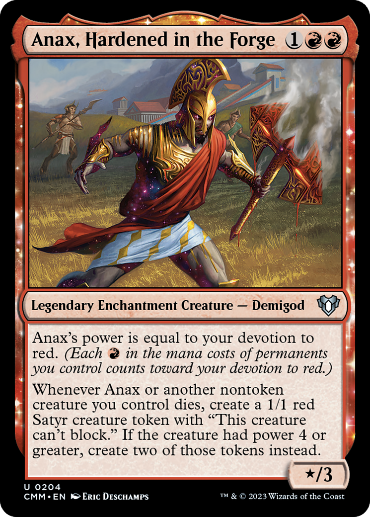 Anax, Hardened in the Forge [Commander Masters] - Magic: The Gathering - Card Brawlers | Quebec | Canada |