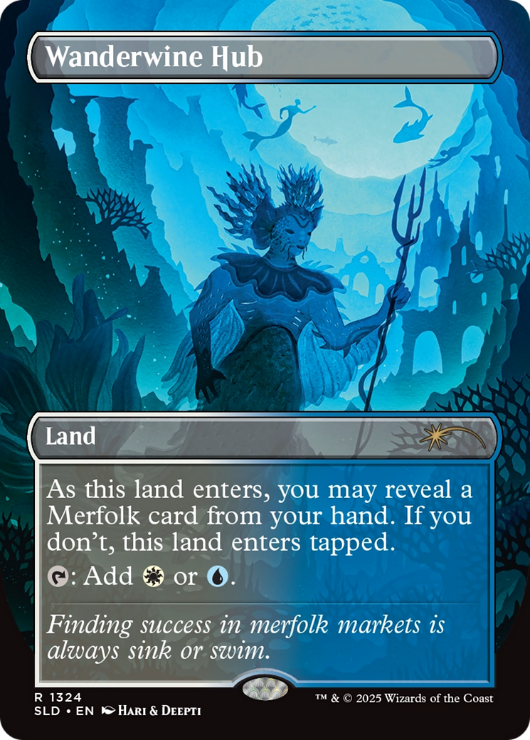 Wanderwine Hub (Rainbow Foil) [Secret Lair Drop Series] - Magic: The Gathering - Card Brawlers | Quebec | Canada |