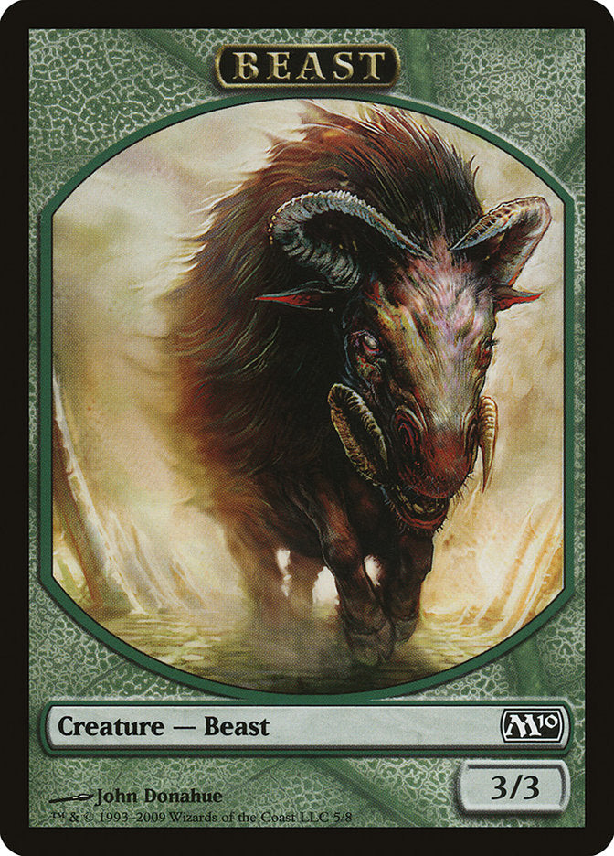 Beast Token [Magic 2010 Tokens] - Magic: The Gathering - Card Brawlers | Quebec | Canada |