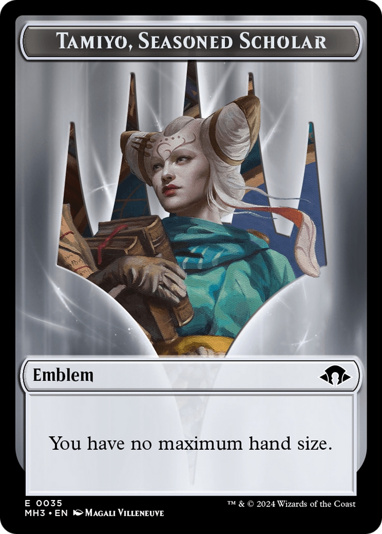 Tamiyo, Seasoned Scholar Token [Modern Horizons 3 Tokens] - Magic: The Gathering - Card Brawlers | Quebec | Canada |