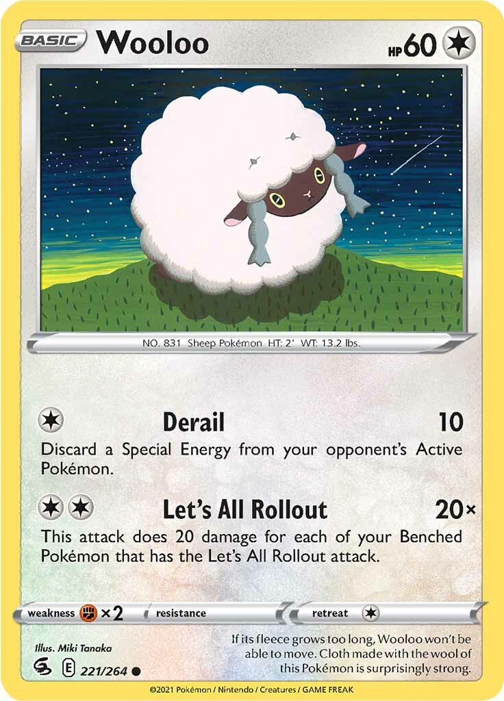 Wooloo (221/264) [Sword & Shield: Fusion Strike] - Pokémon - Card Brawlers | Quebec | Canada |