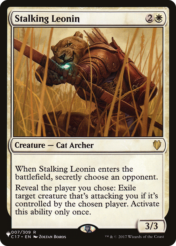Stalking Leonin [The List] - Magic: The Gathering - Card Brawlers | Quebec | Canada |