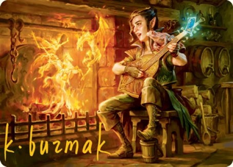 Wish Art Card (Gold-Stamped Signature) [Dungeons & Dragons: Adventures in the Forgotten Realms Art Series] - Magic: The Gathering - Card Brawlers | Quebec | Canada |
