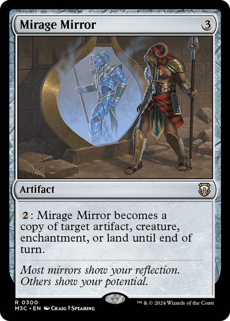 Mirage Mirror (Ripple Foil) [Modern Horizons 3 Commander] - Magic: The Gathering - Card Brawlers | Quebec | Canada |