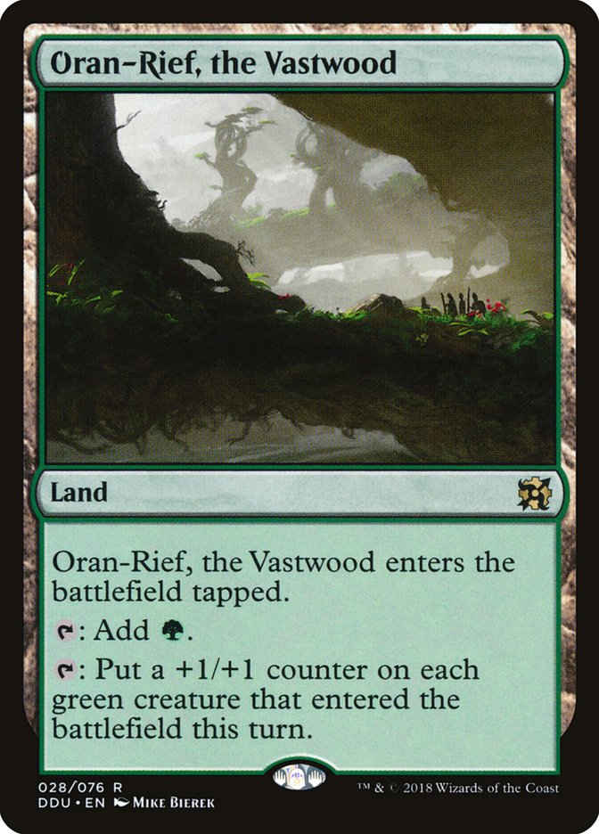 Oran-Rief, the Vastwood [Duel Decks: Elves vs. Inventors] - Magic: The Gathering - Card Brawlers | Quebec | Canada |