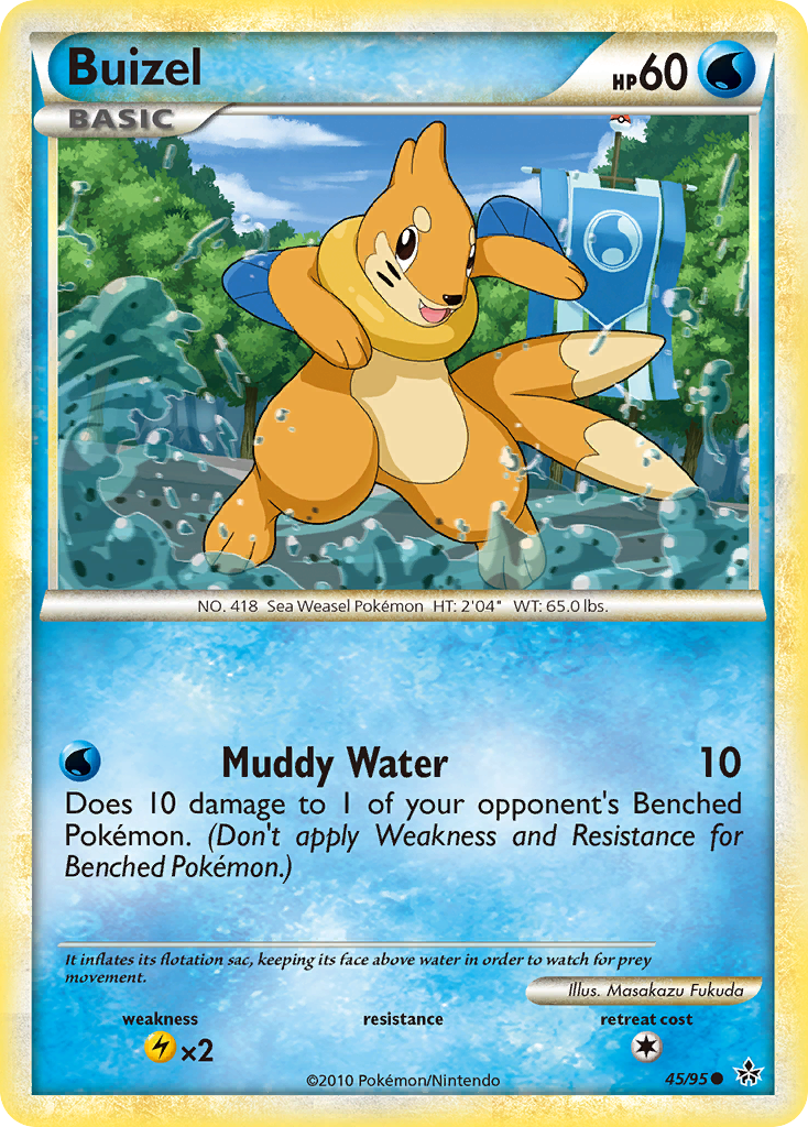 Buizel (45/95) [HeartGold & SoulSilver: Unleashed] - Pokémon - Card Brawlers | Quebec | Canada |