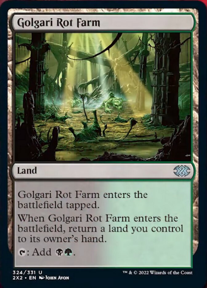 Golgari Rot Farm [Double Masters 2022] - Magic: The Gathering - Card Brawlers | Quebec | Canada |