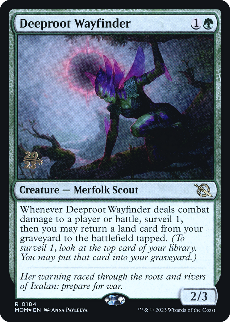 Deeproot Wayfinder [March of the Machine Prerelease Promos] - Magic: The Gathering - Card Brawlers | Quebec | Canada |