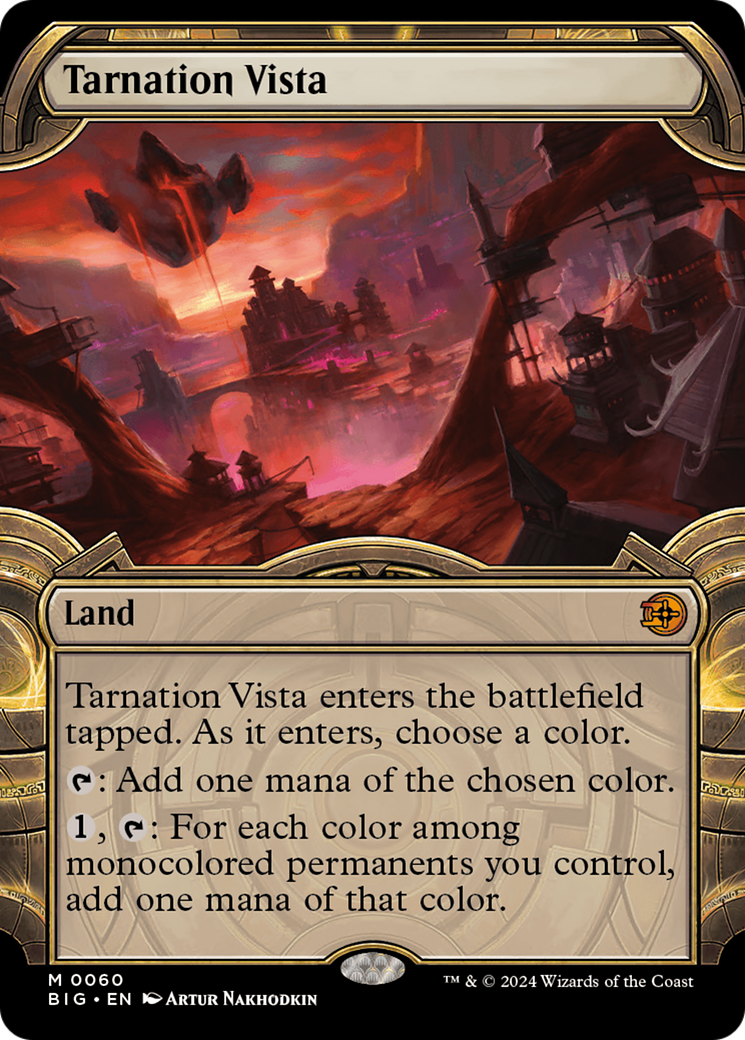 Tarnation Vista (Showcase) [Outlaws of Thunder Junction: The Big Score] - Magic: The Gathering - Card Brawlers | Quebec | Canada |