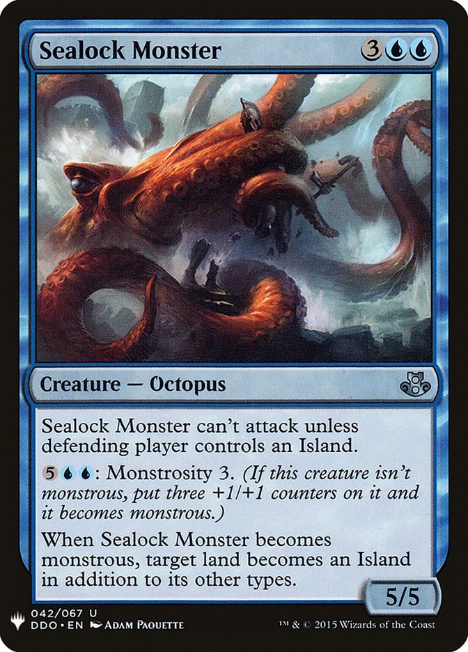 Sealock Monster [Mystery Booster] - Magic: The Gathering - Card Brawlers | Quebec | Canada |