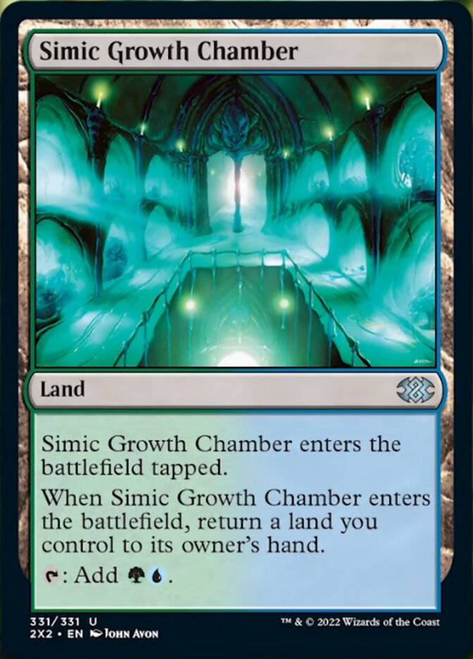 Simic Growth Chamber [Double Masters 2022] - Magic: The Gathering - Card Brawlers | Quebec | Canada |