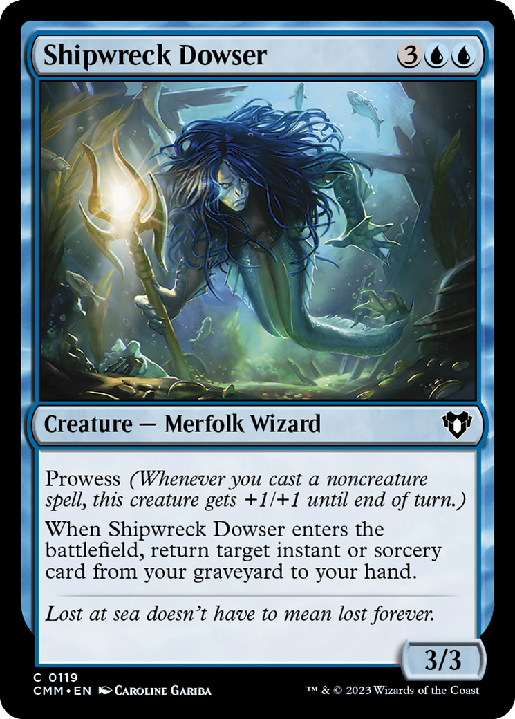 Shipwreck Dowser [Commander Masters] - Magic: The Gathering - Card Brawlers | Quebec | Canada |