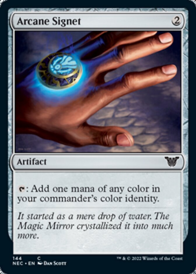 Arcane Signet [Kamigawa: Neon Dynasty Commander] - Magic: The Gathering - Card Brawlers | Quebec | Canada |