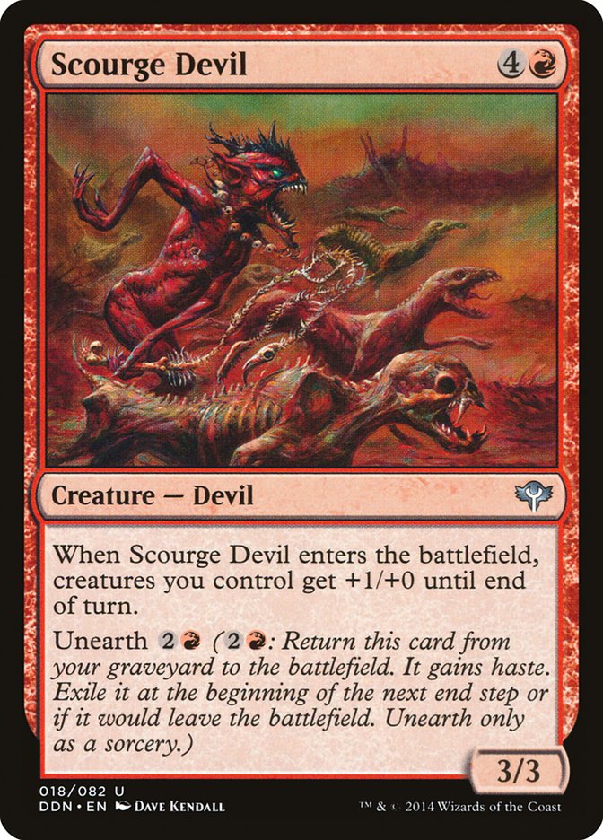 Scourge Devil [Duel Decks: Speed vs. Cunning] - Magic: The Gathering - Card Brawlers | Quebec | Canada |