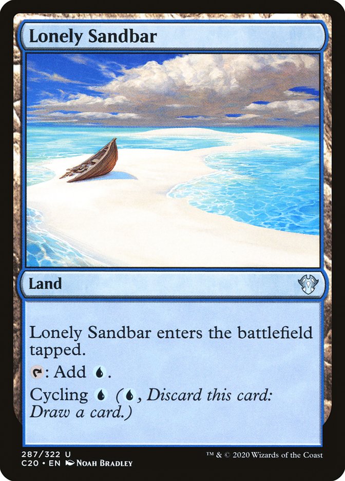 Lonely Sandbar [Commander 2020] - Magic: The Gathering - Card Brawlers | Quebec | Canada |