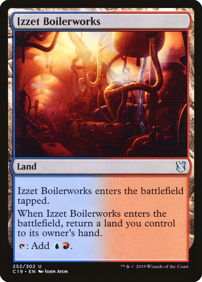 Izzet Boilerworks [Commander 2019] - Magic: The Gathering - Card Brawlers | Quebec | Canada |